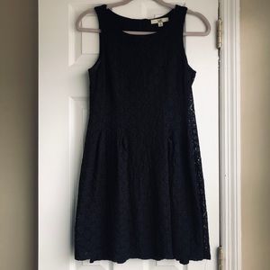Black lace dress size small